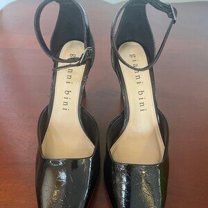 Gianni Bini Black Strappy Heels, Brand New, Size 6